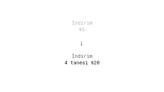 Anchoring example: Multiple-unit pricing